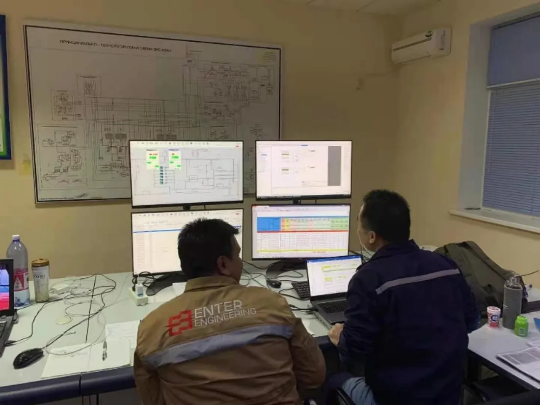 Операторская газонаполнительной станции